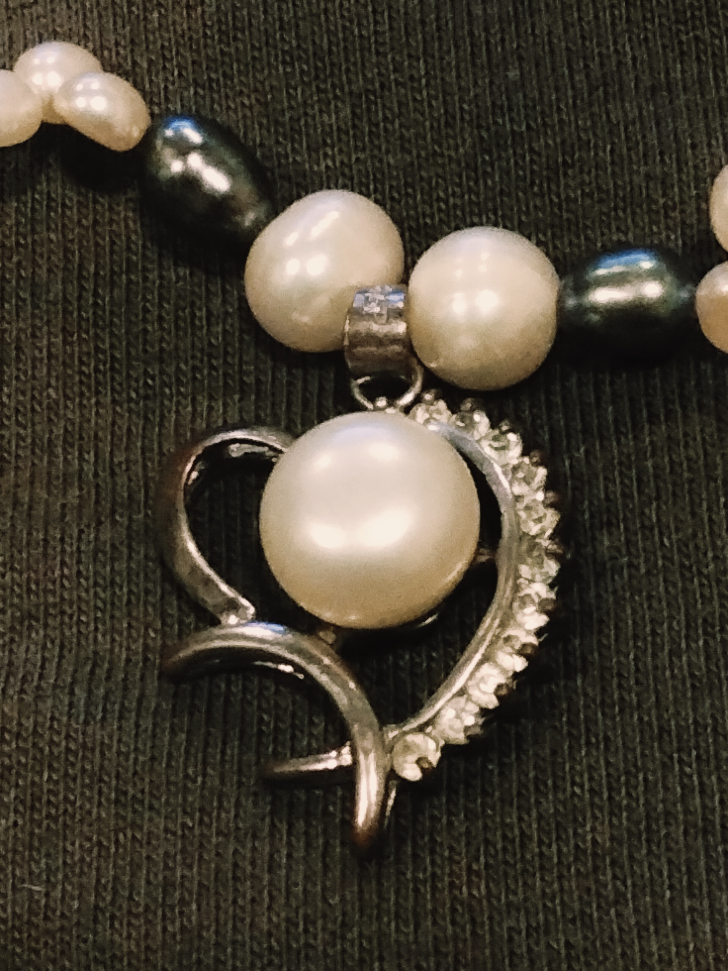 Genuine pearl necklace: 3 image