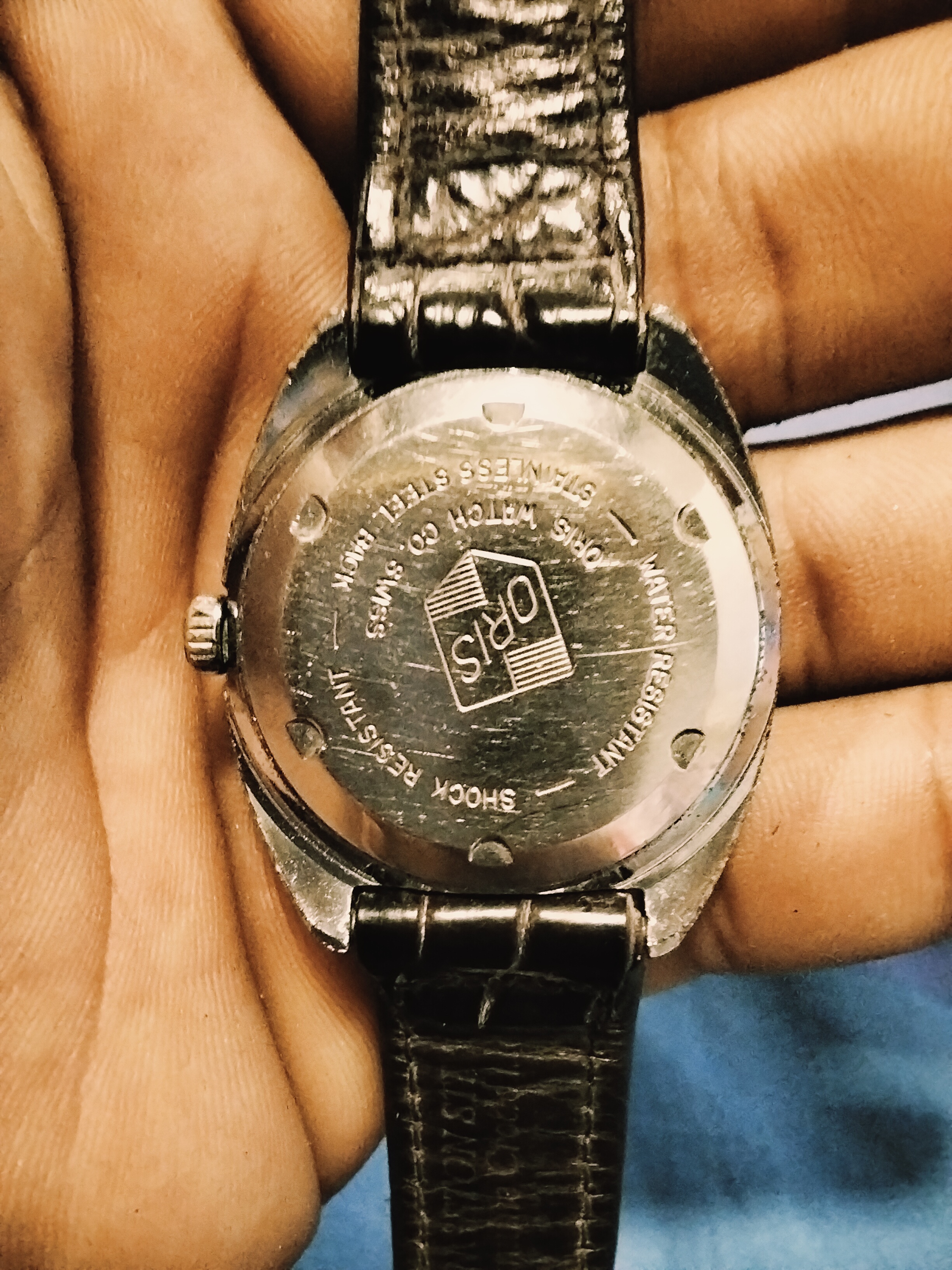 Vintage ORIS second-hand wristwatch: 2 image
