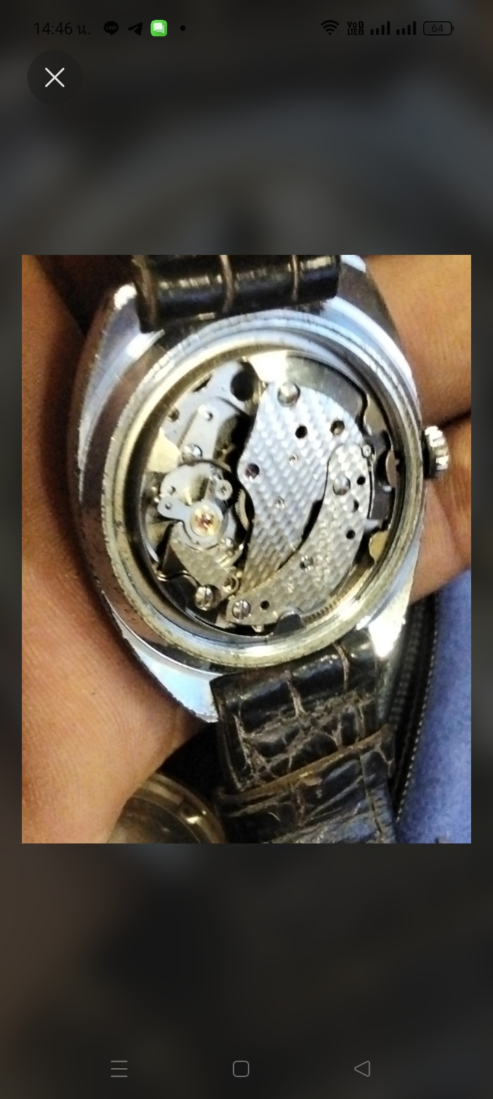 Vintage ORIS second-hand wristwatch: 6 image