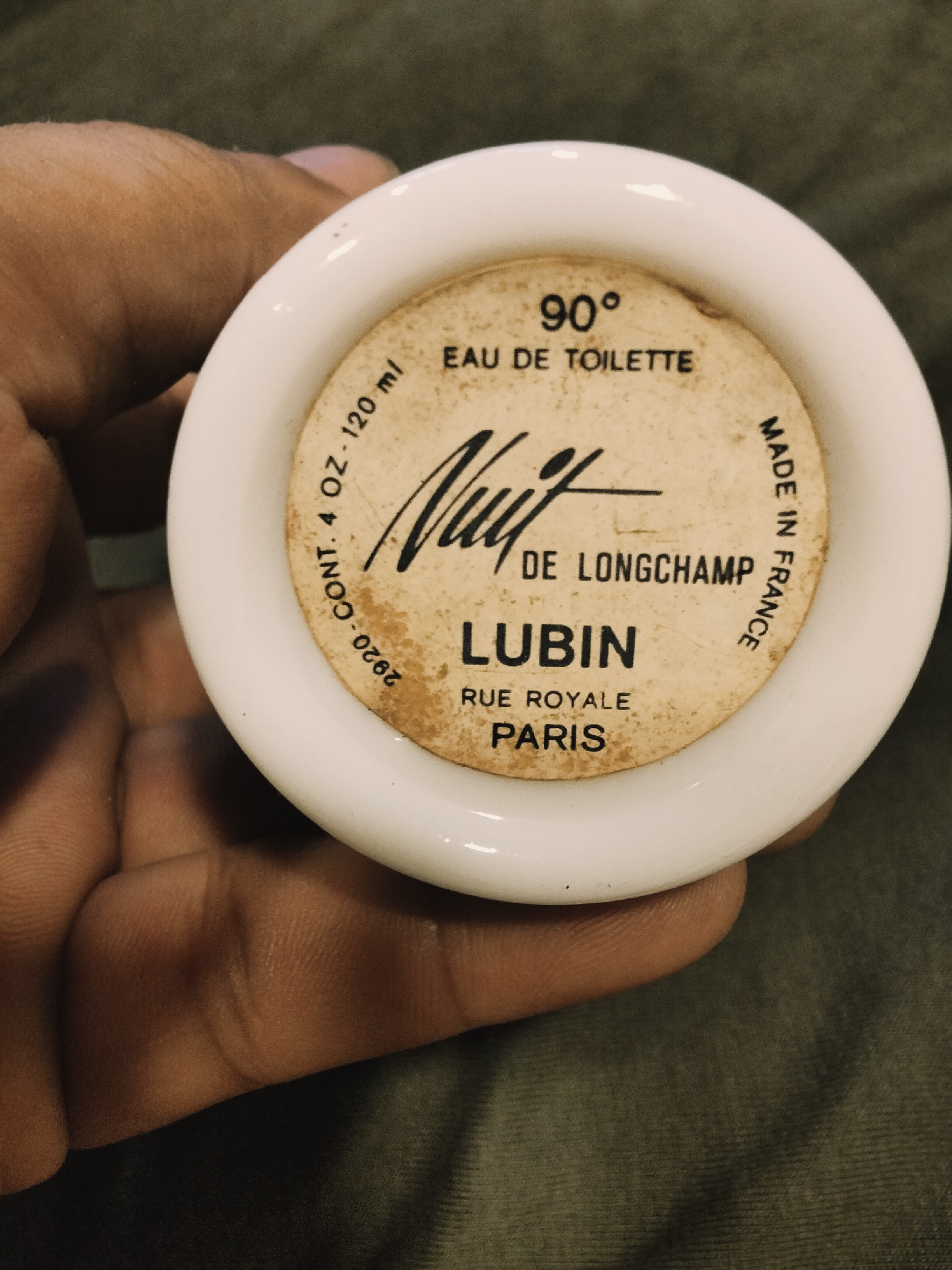 Vintage brand perfume Lubin Paris: 2 image