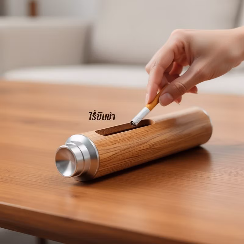 Portable cigarette ashtray: 4 image