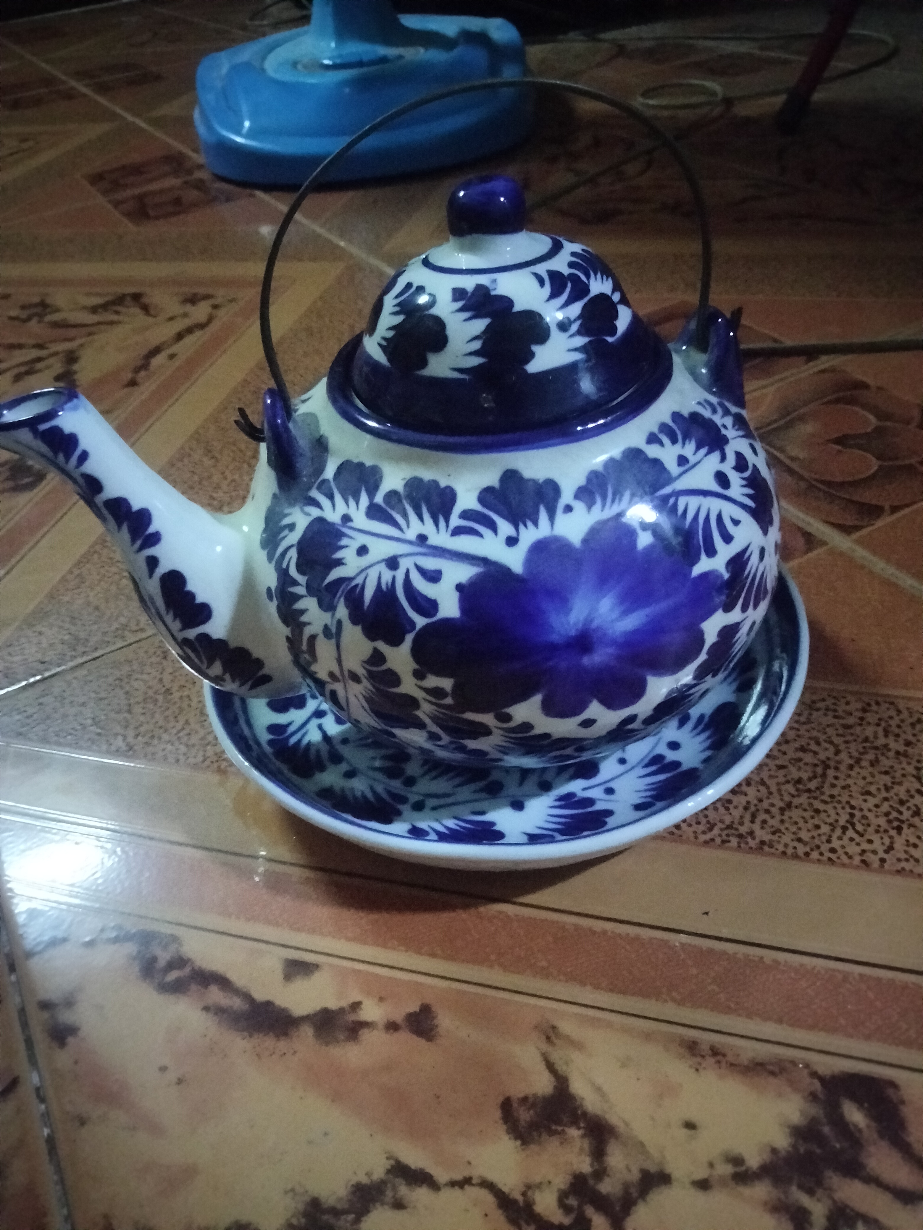 Ancient tea pot